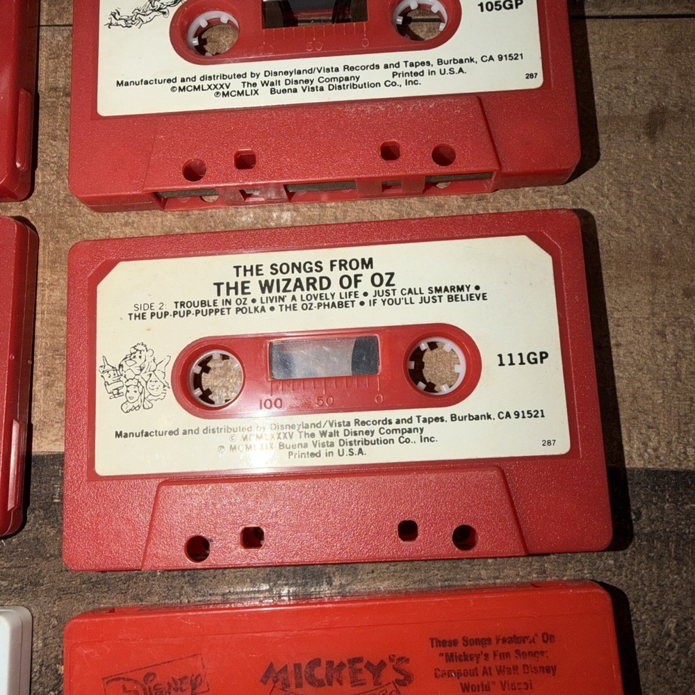 Vintage Walt Disney Storyteller Audio Cassette Tapes Mixed Lot of 6 Mulan - Picture 13 of 14